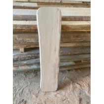 Gartenholz, Rückenlehne für Sitzbank, Eiche, gehobelt, Ecken abgerundet, unbehandelt, 100x30x3 cm